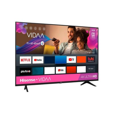 TELEVISION HISENSE A6GV 43" 4K ULTRA HD SMART TV BLUETOOTH SIN BIZEL 43A6GV