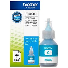 TINTA BROTHER BT5001C CYAN RENDIMIENTO ULTRA