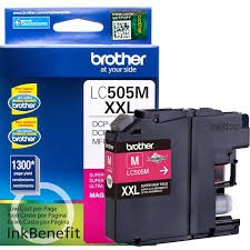TINTA BROTHER LC505M XXL MAGENTA ALTO RENDIMIENTO