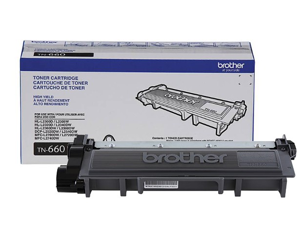 TONER BROTHER TN660 NEGRO, 2600 PAGINAS