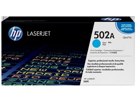 TONER HP Q6471A 502A CYAN, 4000 PAGINAS