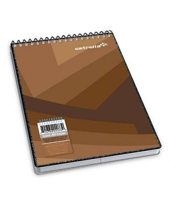 BLOCK ESTRELLA TAQUIGRAFIA ESPIRAL CORTO 80 HOJAS