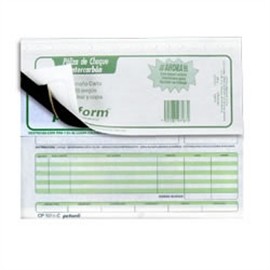 BLOCK POLIZA DE CHEQUE CARBON PCFORM/ESTRELLA