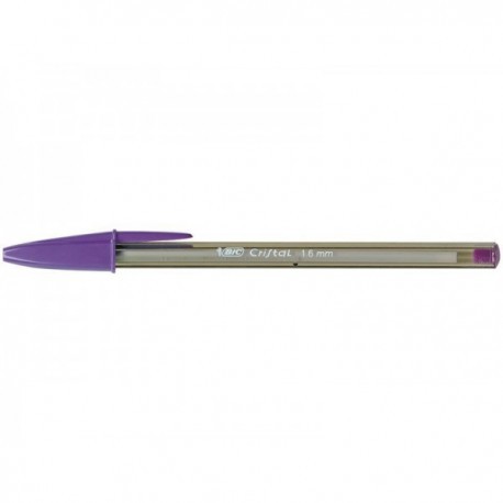 BOLIGRAFO BIC CRISTAL 1.6MM MORADO