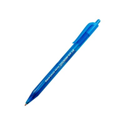 BOLIGRAFO PAPER MATE KILOMETRICO TINTA ULTRA SUAVE AZUL