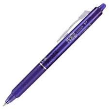 BOLIGRAFO PILOT FRIXION BORRABLE RETRACTIL .07  MORADO